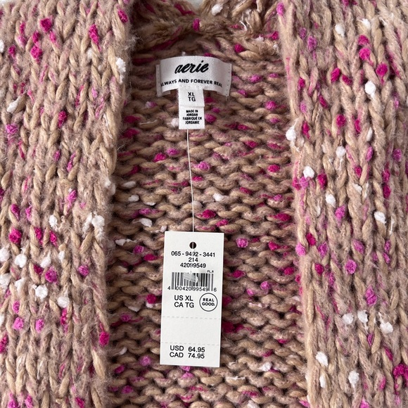 NWT Aerie Oversized Sprinkle Cardigan - Picture 2 of 8